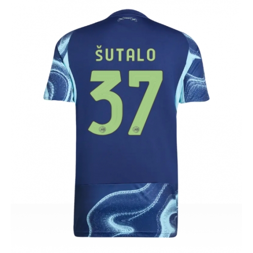 Billige Fotballdrakt Ajax Josip Sutalo #37 Replika Bortedrakt 2025-26 Kortermet Billige Fotballdrakt Ajax Josip Sutalo #37 Replika Bortedrakt 2025-26 Kortermet